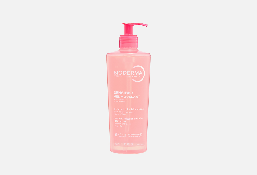 Bioderma Foaming Gel Sensibio 500 ml Bioderma Foaming Gel Sensibio