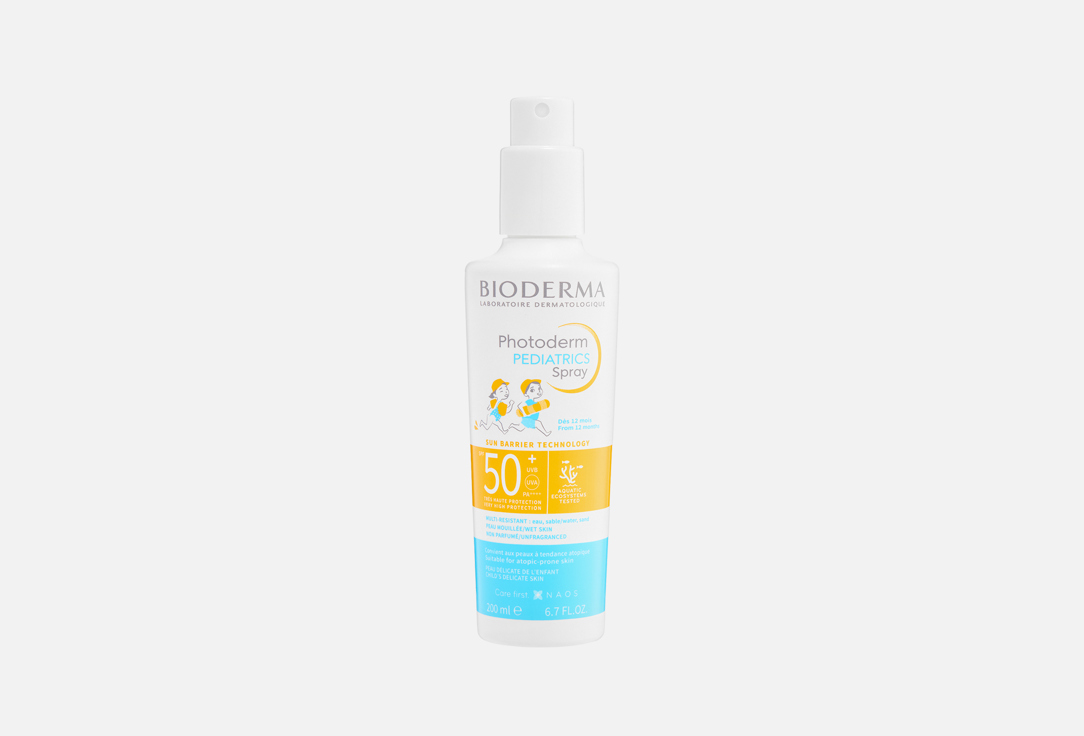 Bioderma Baby & Kids Sunscreen Spray SPF50+ Photoderm pediatrics