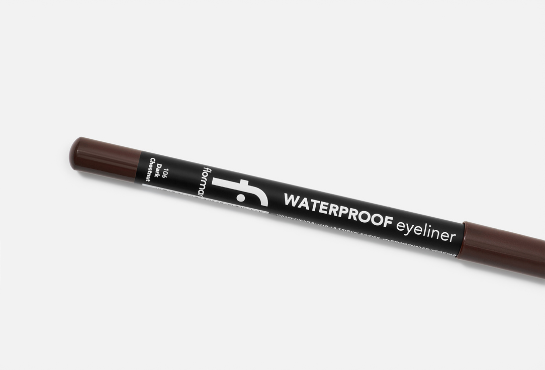 Flormar Eyeliner Waterproof 106, Dark chestnut 1.14 g Flormar Eyeliner Waterproof