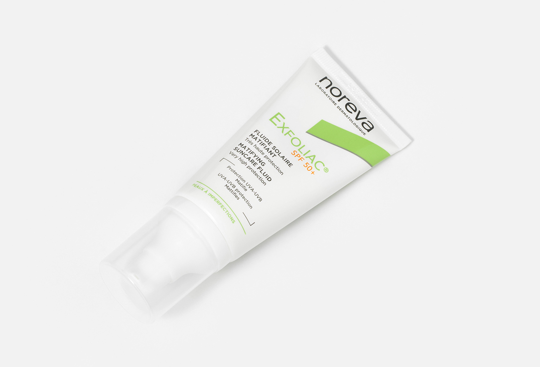 Noreva Matifying fluid SPF 50 + EXFOLIAC