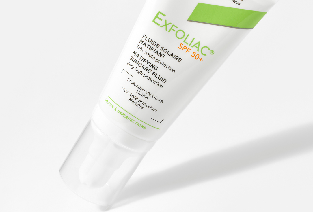 Noreva Matifying fluid SPF 50 + EXFOLIAC
