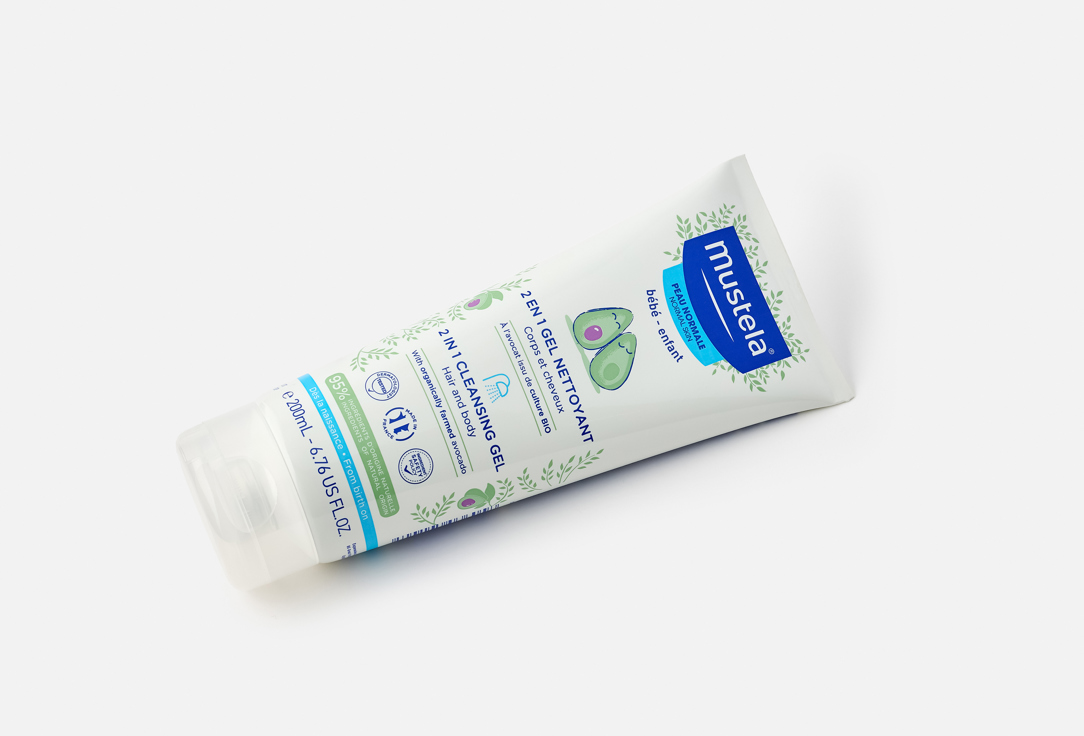 Mustela 2 in 1 Baby Cleansing Gel Hair and Body