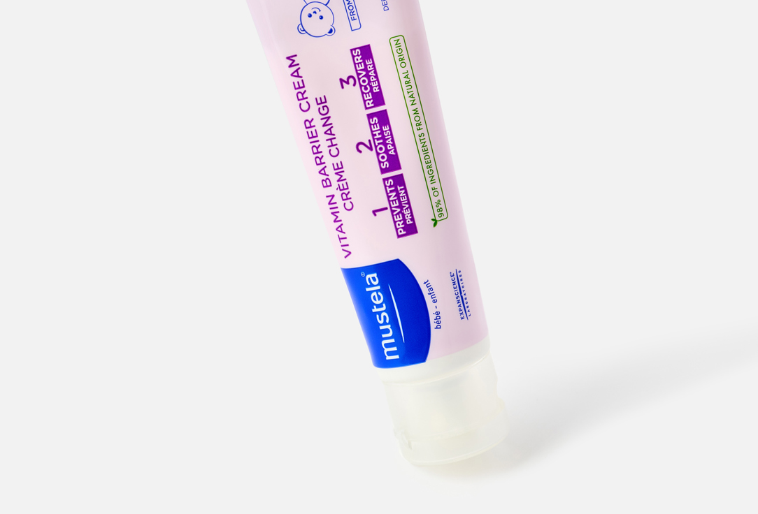 Mustela Diaper Rash Cream Vitamin barrier  123