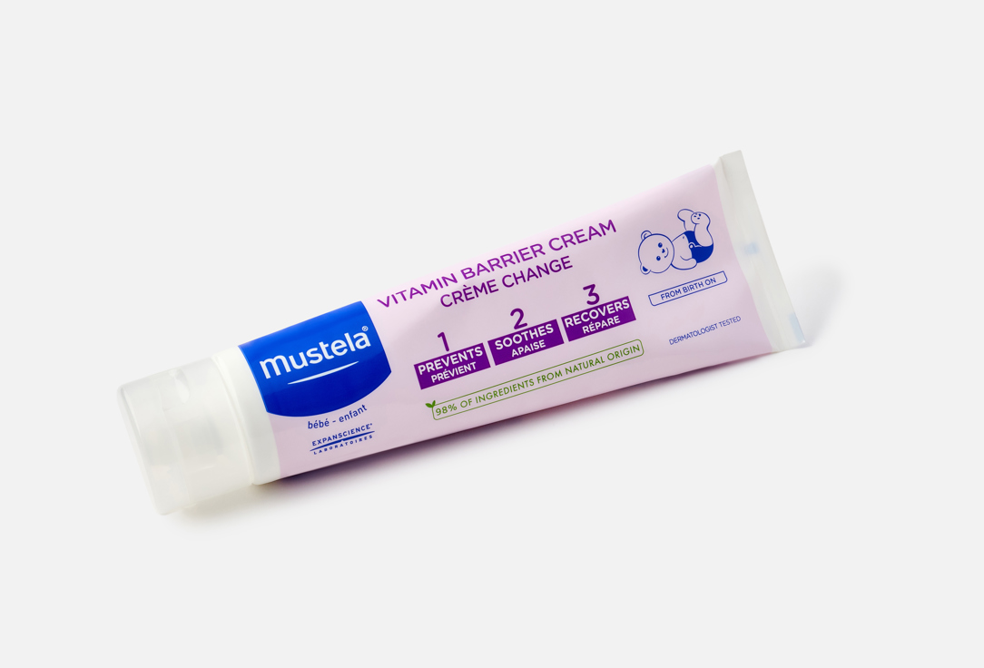 Mustela Diaper Rash Cream Vitamin Barrier 123