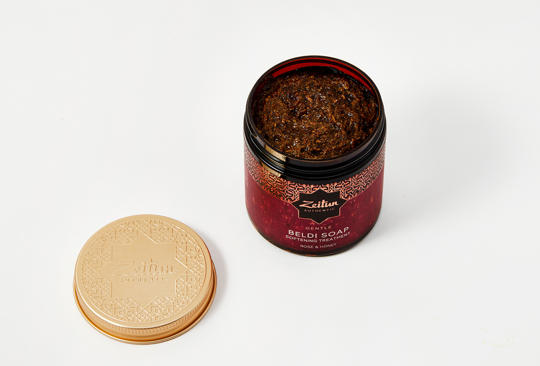 Zeitun Softening Beldi Soap Honey & Damask Rose for Dry Skin