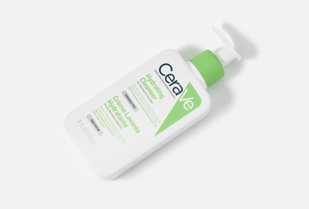 CeraVe Moisturizing cleansing cream-gel for normal and dry skin Hydrating Cleanser 236 ml CeraVe Moisturizing cleansing cream-gel for normal and dry skin Hydrating Cleanser