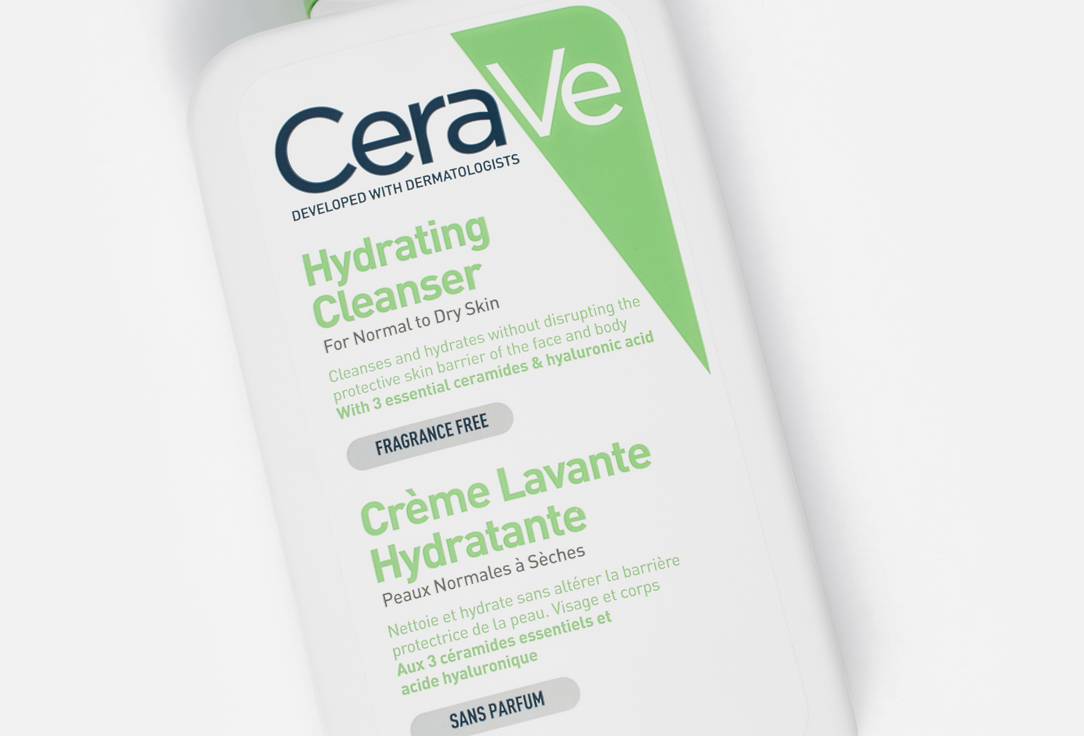 CeraVe Moisturizing cleansing cream-gel for normal and dry skin Hydrating Cleanser 236 ml CeraVe Moisturizing cleansing cream-gel for normal and dry skin Hydrating Cleanser