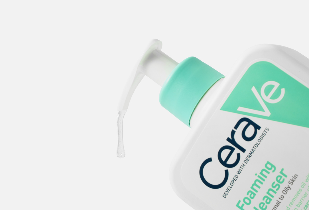 CeraVe Cleansing gel for face and body for normal to oily skin Foaming Cleanser 473 ml CeraVe Cleansing gel for face and body for normal to oily skin Foaming Cleanser