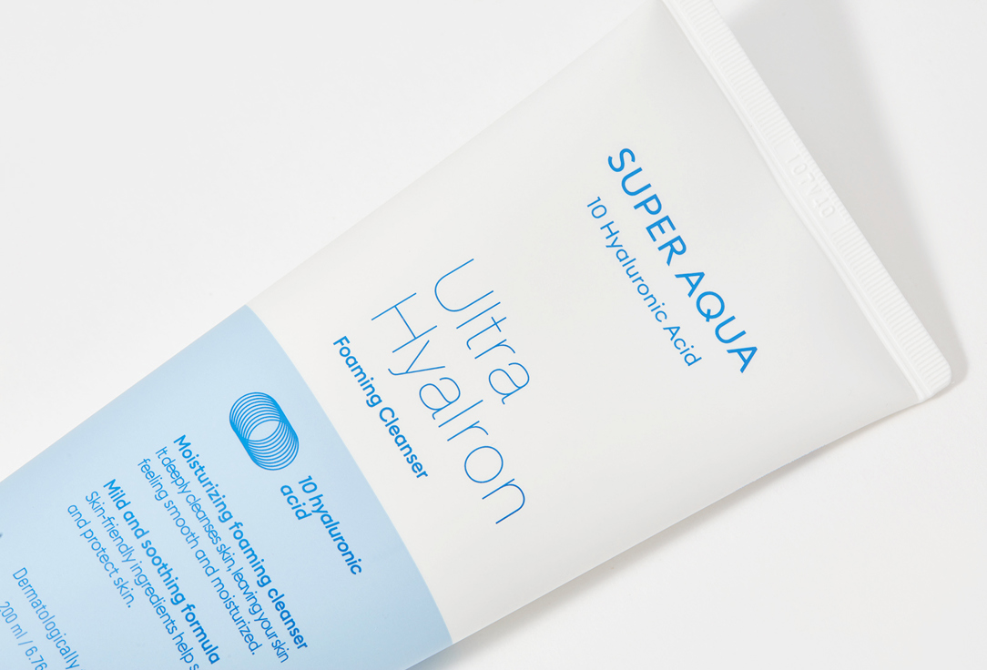 Missha Moisturizing Foaming Face Cleanser Super Aqua