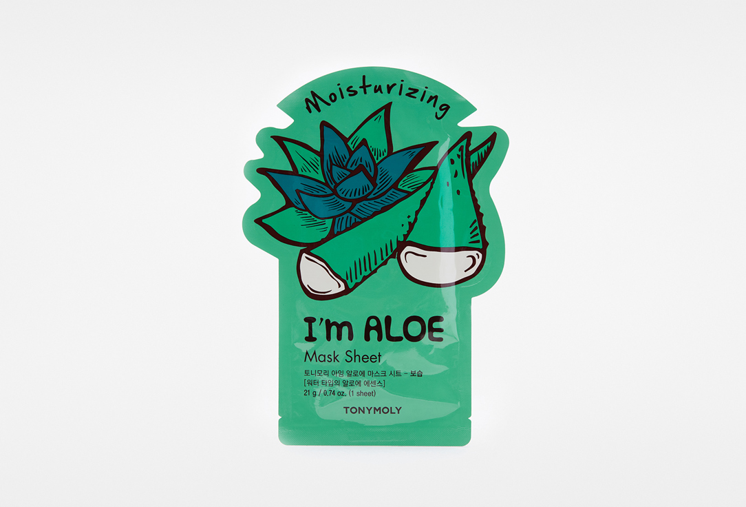 Tony Moly Hydrating sheet mask I'm Aloe 21 ml Tony Moly Hydrating sheet mask I'm Aloe