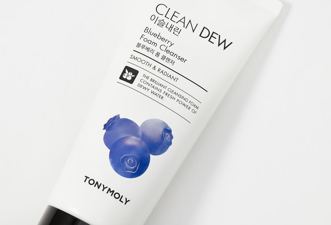 Tony Moly Face cleansing foam Blueberry Clean dew blueberry 180 ml Tony Moly Face cleansing foam Blueberry Clean dew blueberry