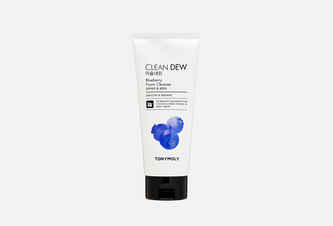Tony Moly Face cleansing foam Blueberry Clean dew blueberry 180 ml Tony Moly Face cleansing foam Blueberry Clean dew blueberry