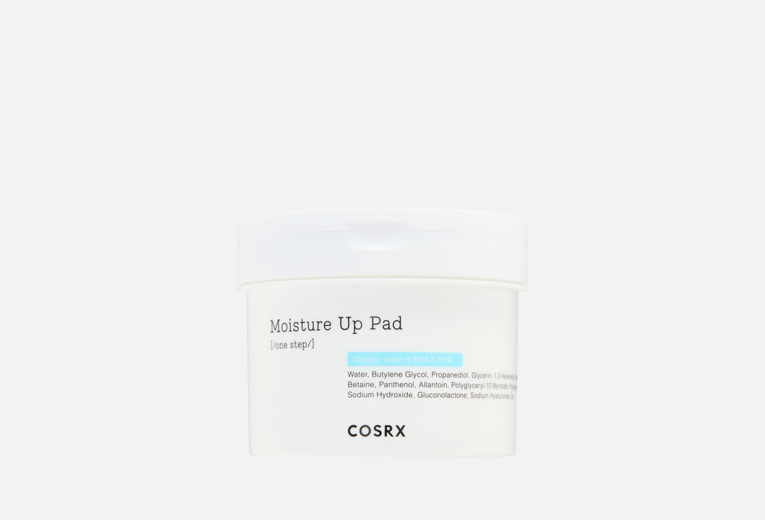 Cosrx hydrating & exfoliating Face Pads One Step Moisture Up Pad