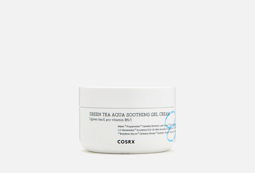 Cosrx Hydrating face Gel Hydrium Green Tea Aqua Soothing Gel Cream