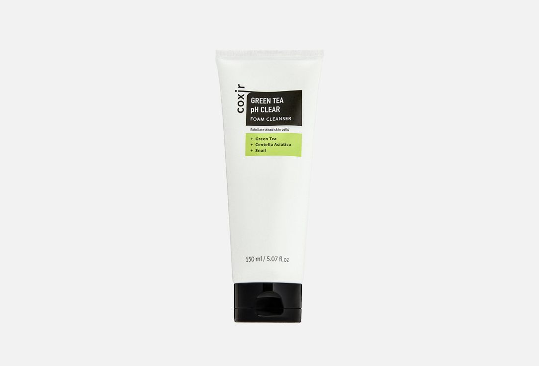 COXIR Cleansing Face Foam Greentea pH 150 ml COXIR Cleansing Face Foam Greentea pH