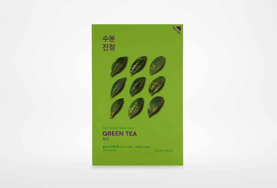 Holika Holika Pure Essence Mask Sheet Green Tea 20 ml Holika Holika Pure Essence Mask Sheet Green Tea