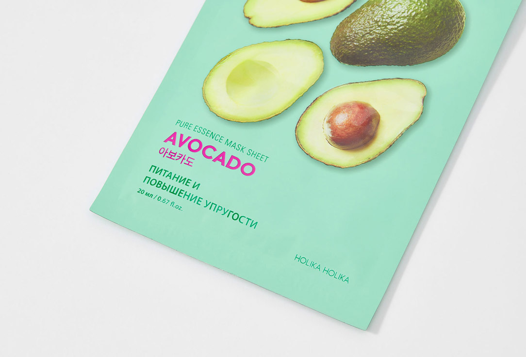 Holika Holika Nourishing Face Sheet Mask Avacado 1 pcs Holika Holika Nourishing Face Sheet Mask Avacado
