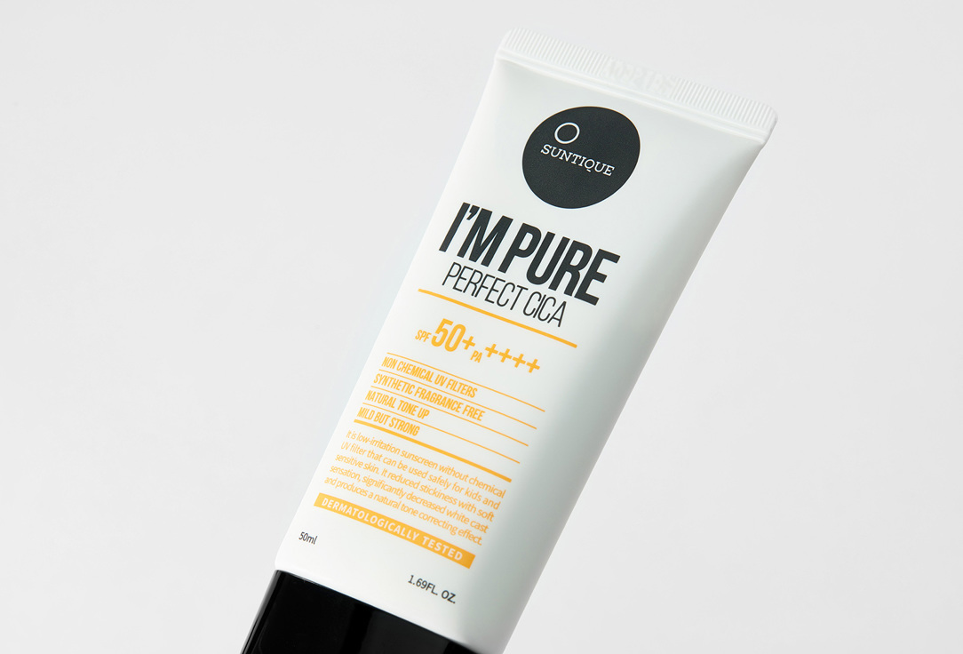 Suntique Soothing Sunscreen SPF50+ PA++++ I’M PURE PERFECT CICA