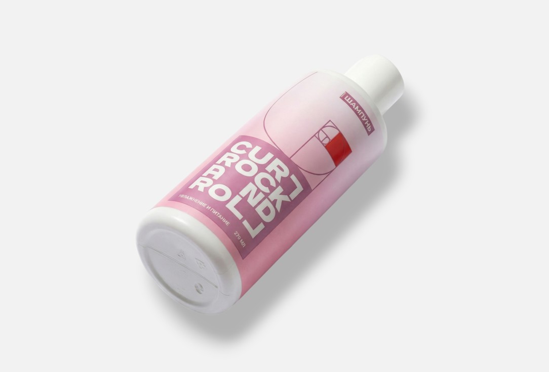 CURL ROCK AND ROLL Hair Shampoo Moisturizing and Nourishing