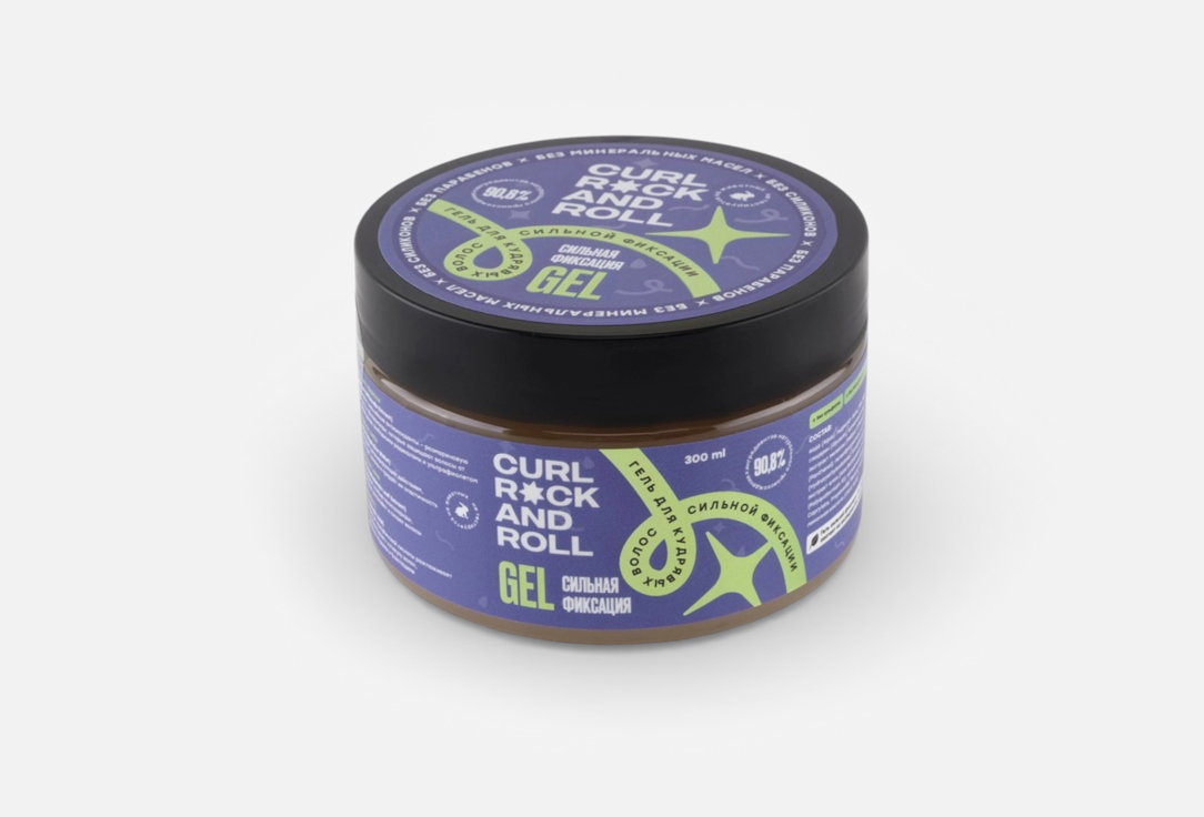 CURL ROCK AND ROLL Hair Styling Gel Firm Hold