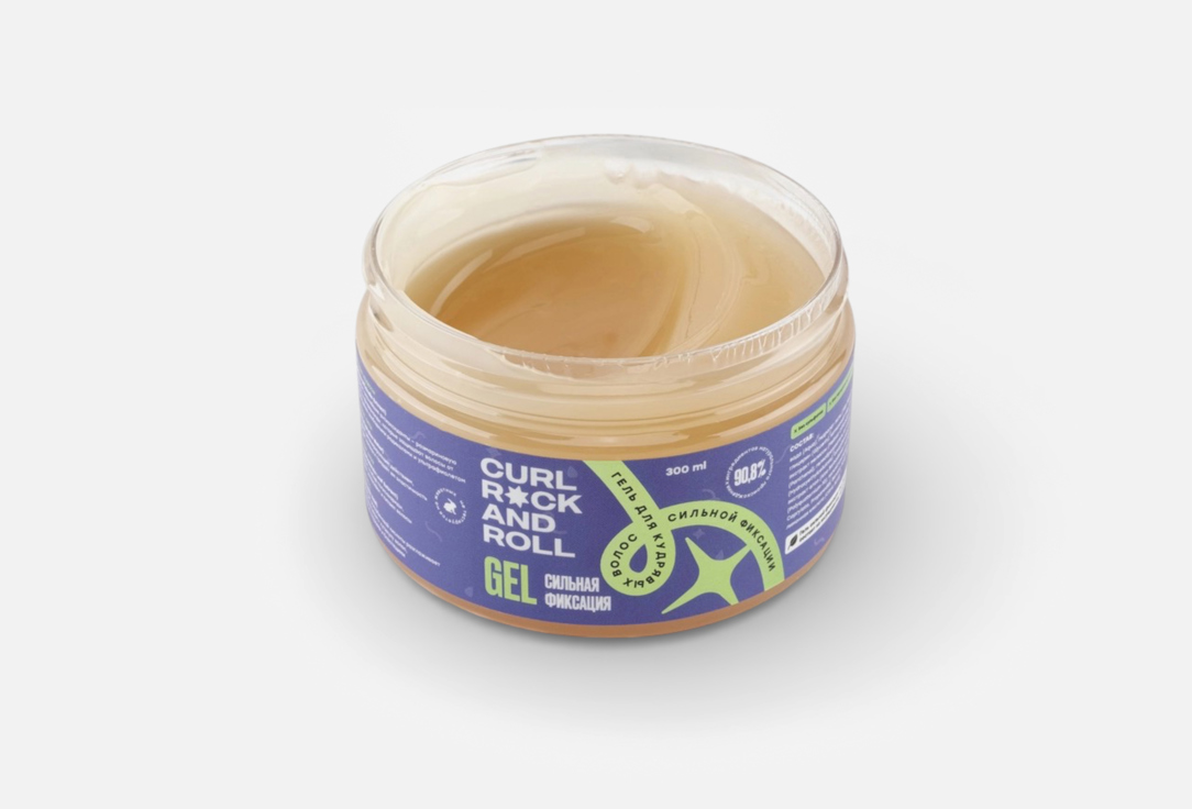 CURL ROCK AND ROLL Hair Styling Gel Firm Hold
