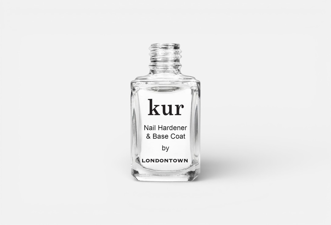 Londontown Nourishing nail base coat Kur Nail hardener & base coat Clear 12 ml Londontown Nourishing nail base coat Kur Nail hardener & base coat