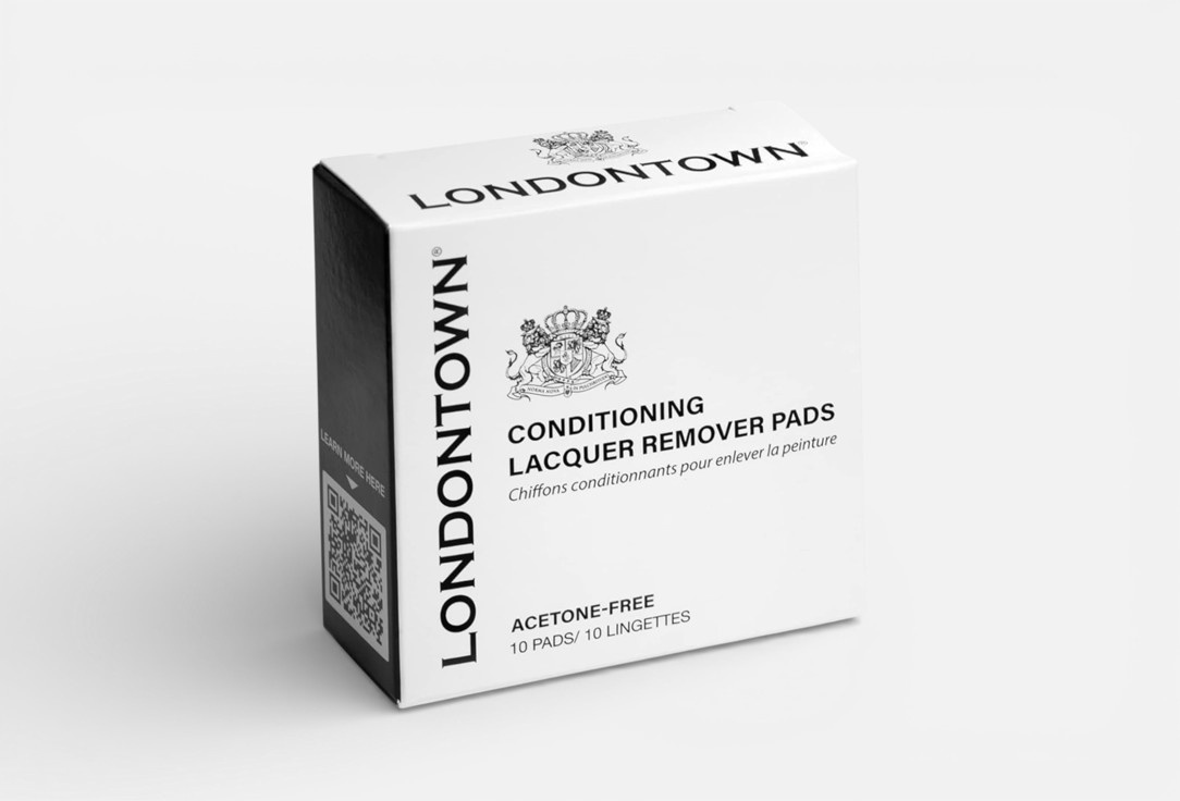 Londontown nail polish remover pads Kur Conditioning lacquer