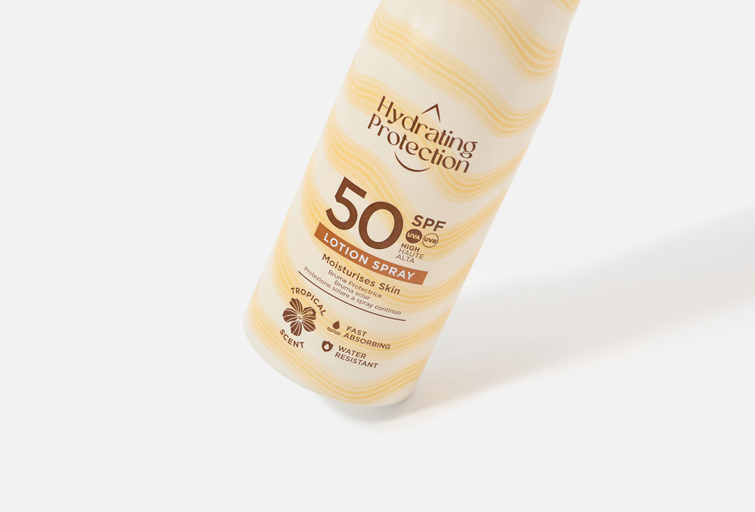 Hawaiian Tropic Sunscreen spray SPF 50 Hydrating Protection Continous Spray 220 ml Hawaiian Tropic Sunscreen spray SPF 50 Hydrating Protection Continous Spray