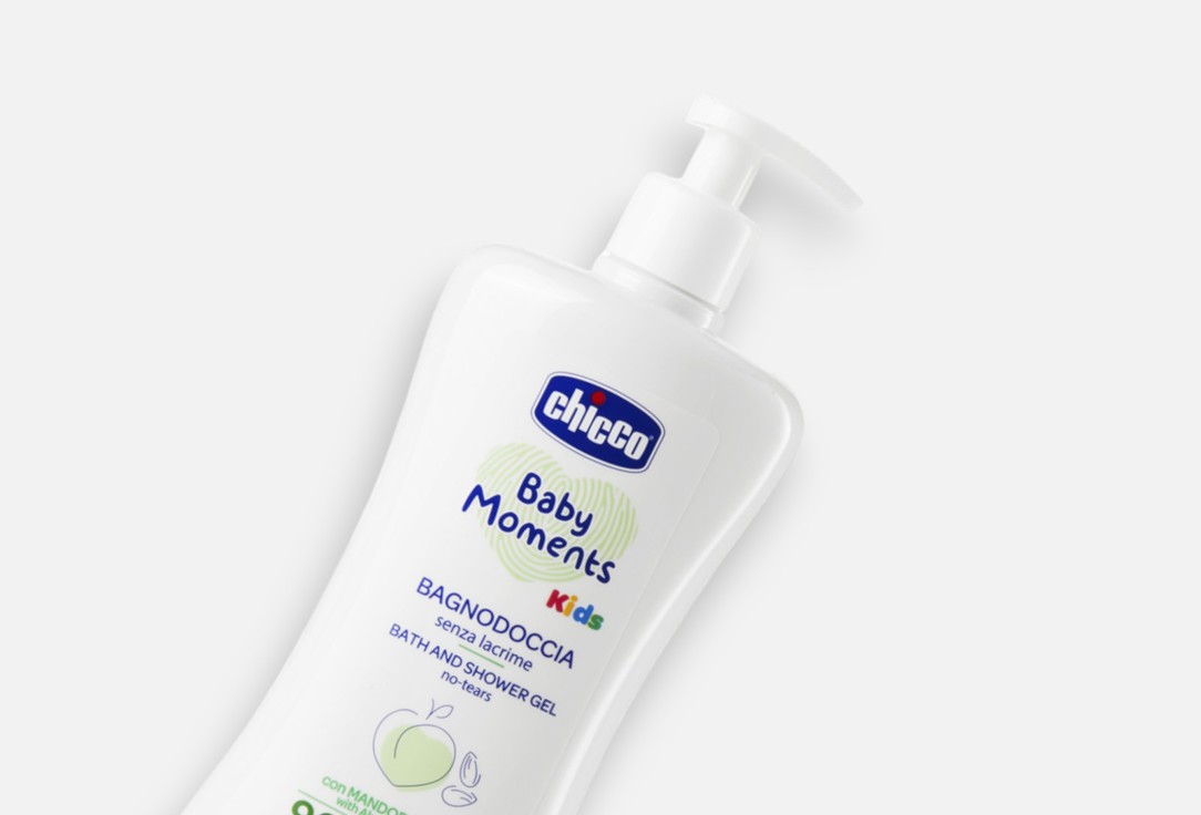 CHICCO Tear-free body wash Baby Moments Bath & Shower Gel