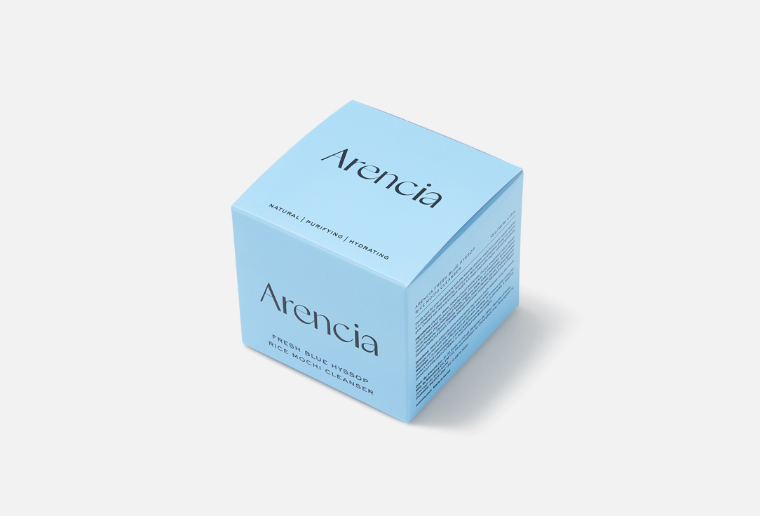 Arencia Deep Cleansing Face Foam Fresh Blue Hyssop Rice Mochi Cleanser