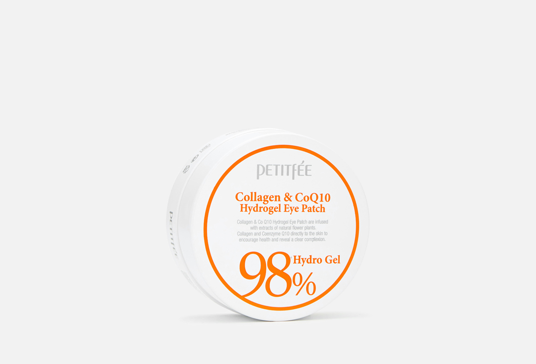 PETITFEE anti-aging eye patches Collagen & CoQ10 Hydrogel 60 pcs PETITFEE anti-aging eye patches Collagen & CoQ10 Hydrogel