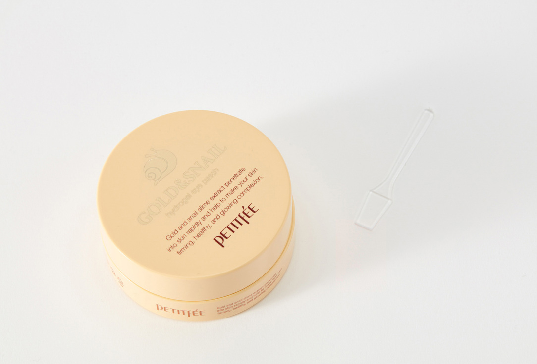PETITFEE Brightening Under Eye Patches Gold & Snail Hydrogel Eye Patches 60 pcs PETITFEE Brightening Under Eye Patches Gold & Snail Hydrogel Eye Patches