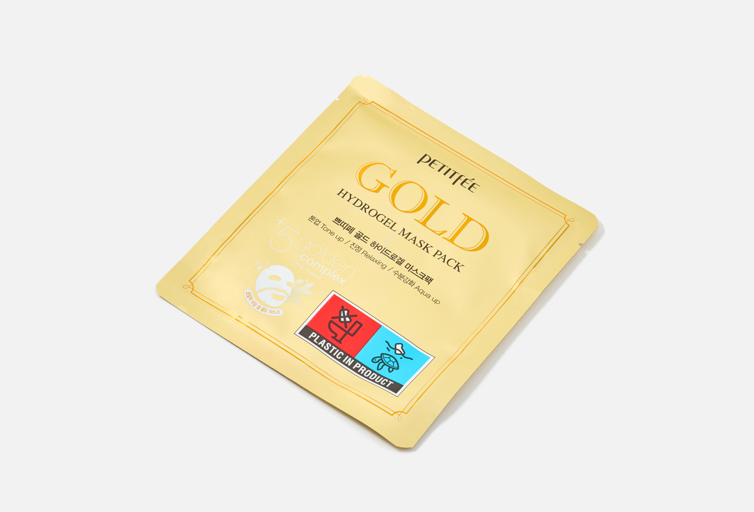 PETITFEE Revitalizing Face Mask Gold 24K Hydrogel Mask 32 g PETITFEE Revitalizing Face Mask Gold 24K Hydrogel Mask