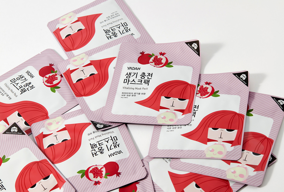 Yadah Rejuvenating face sheet mask Vitalizing