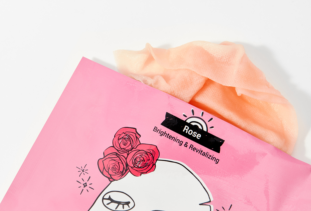 Yadah Face sheet mask All day rose 1 pcs Yadah Face sheet mask All day rose