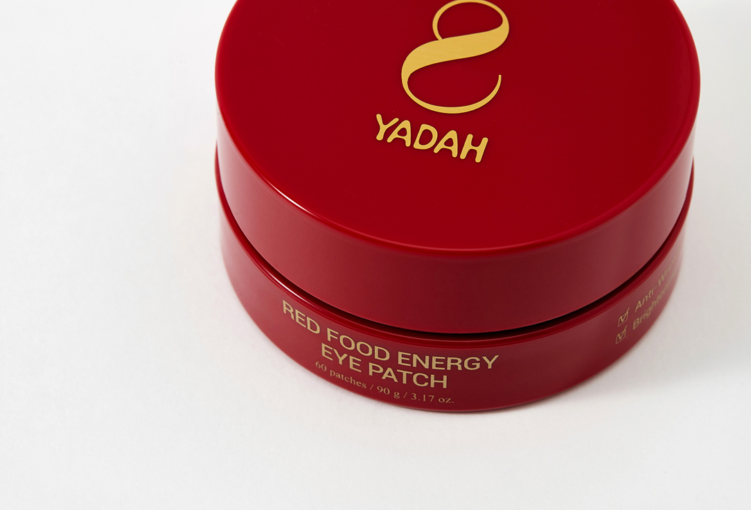 Yadah Антивозрастные гидрогелевые патчи для глаз RED FOOD ENERGY