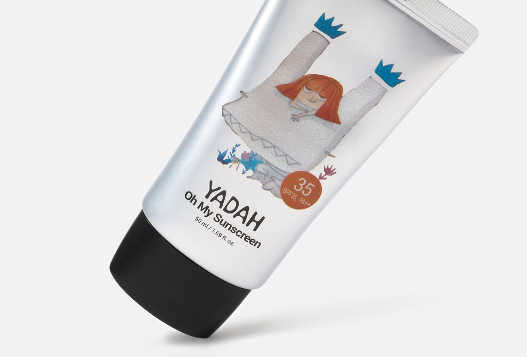 Yadah Cream sunscreen spf 35+ pa++ Oh my sun screen 50 ml Yadah Cream sunscreen spf 35+ pa++ Oh my sun screen