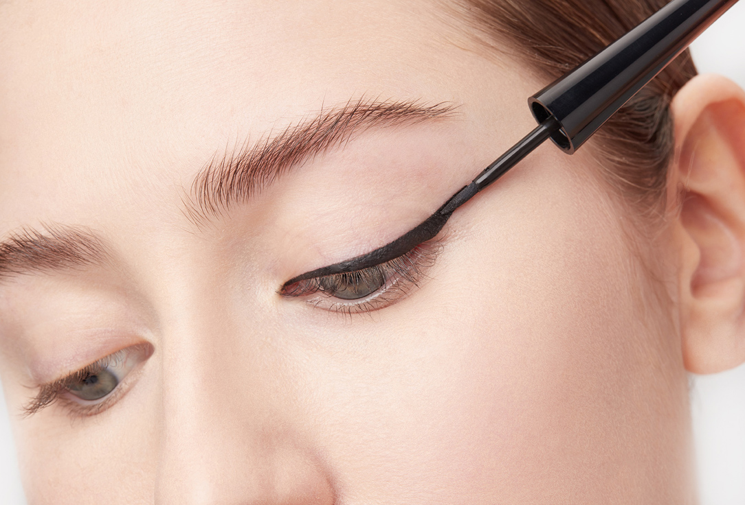 Inglot liquid eyeliner with a hard felt applicator liquid eyeliner