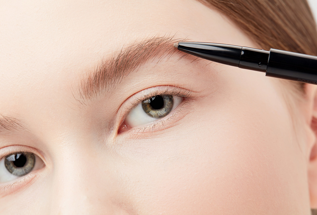 Shiseido Shaping eyebrow pencil inktrio 03, Deep brown 0.31 g Shiseido Shaping eyebrow pencil inktrio