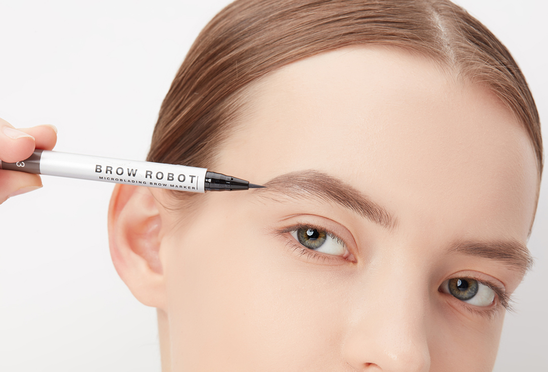 INFLUENCE beauty Brow marker Brow robot 03 0.7 ml INFLUENCE beauty Brow marker Brow robot