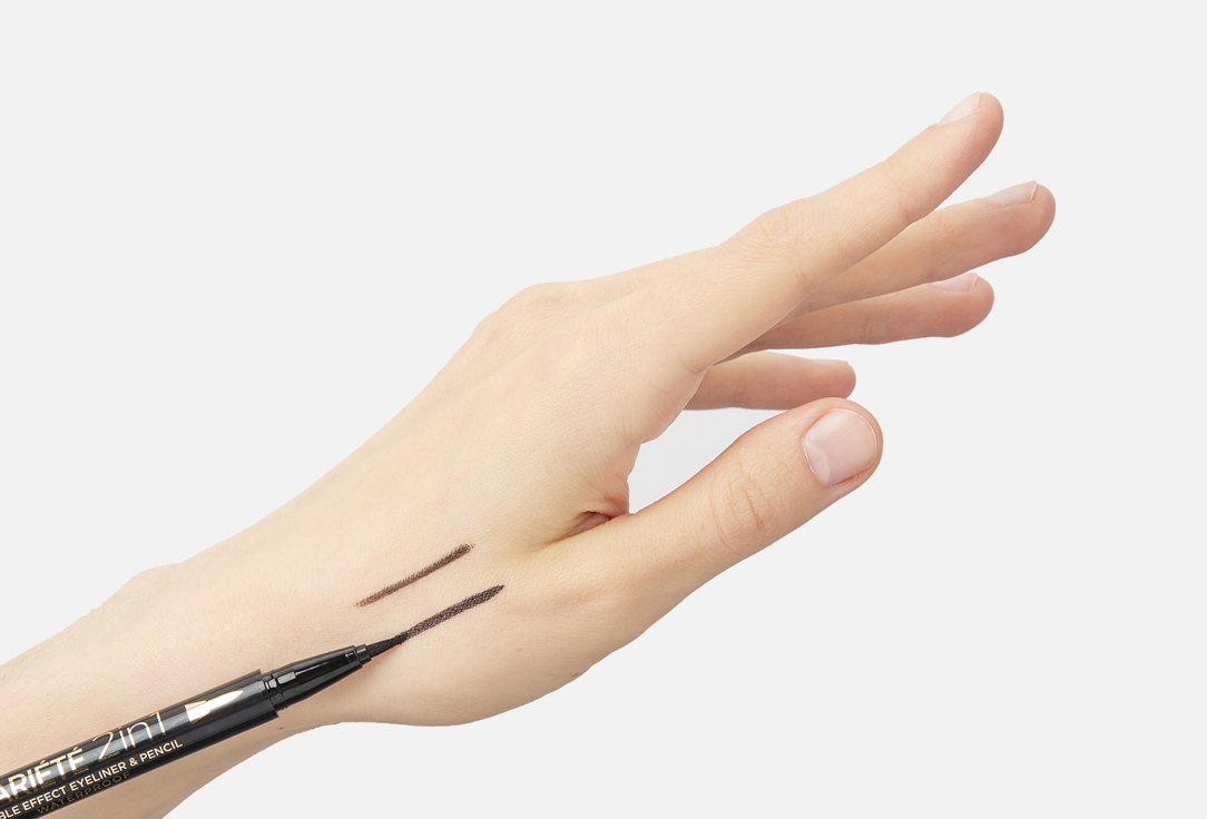 Eveline Long-lasting eyeliner pencil VARIETE BROWN EYELINER PENCIL