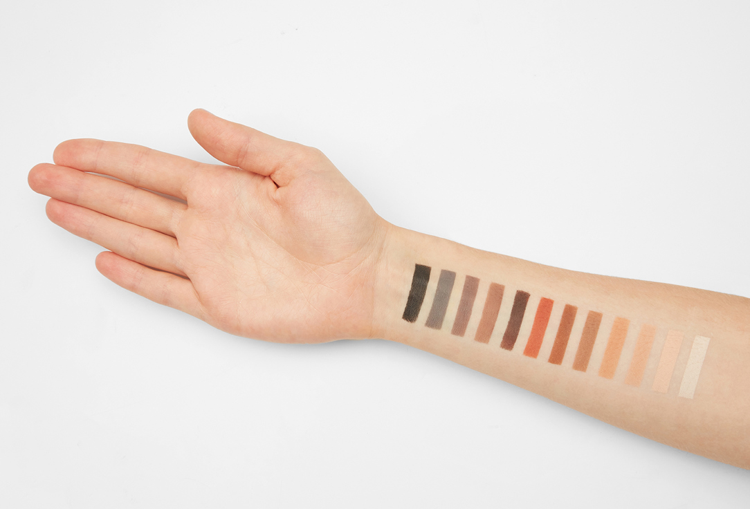 VISEART Eyeshadow Palette slimpro 01, Neutral mattes 24 g VISEART Eyeshadow Palette slimpro