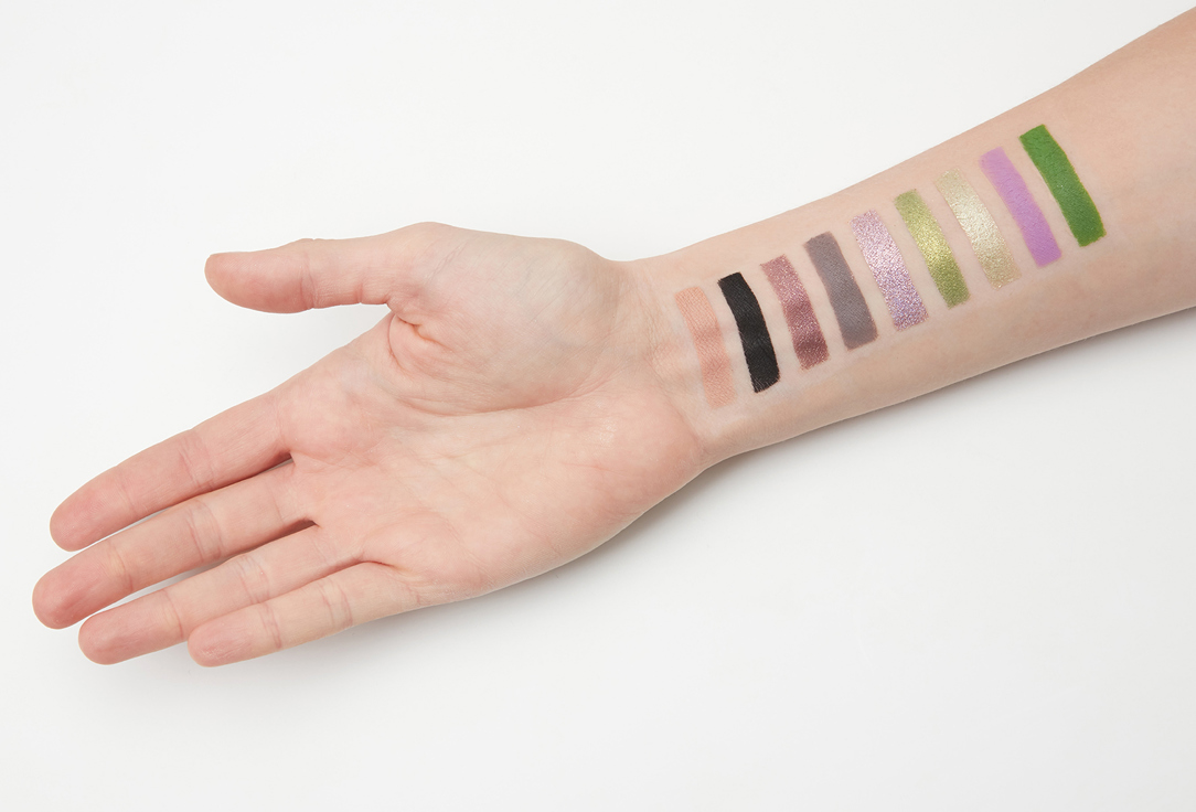 7DAYS Eyeshadow palette Dark Side 02, Magic poison 9 g 7DAYS Eyeshadow palette Dark Side