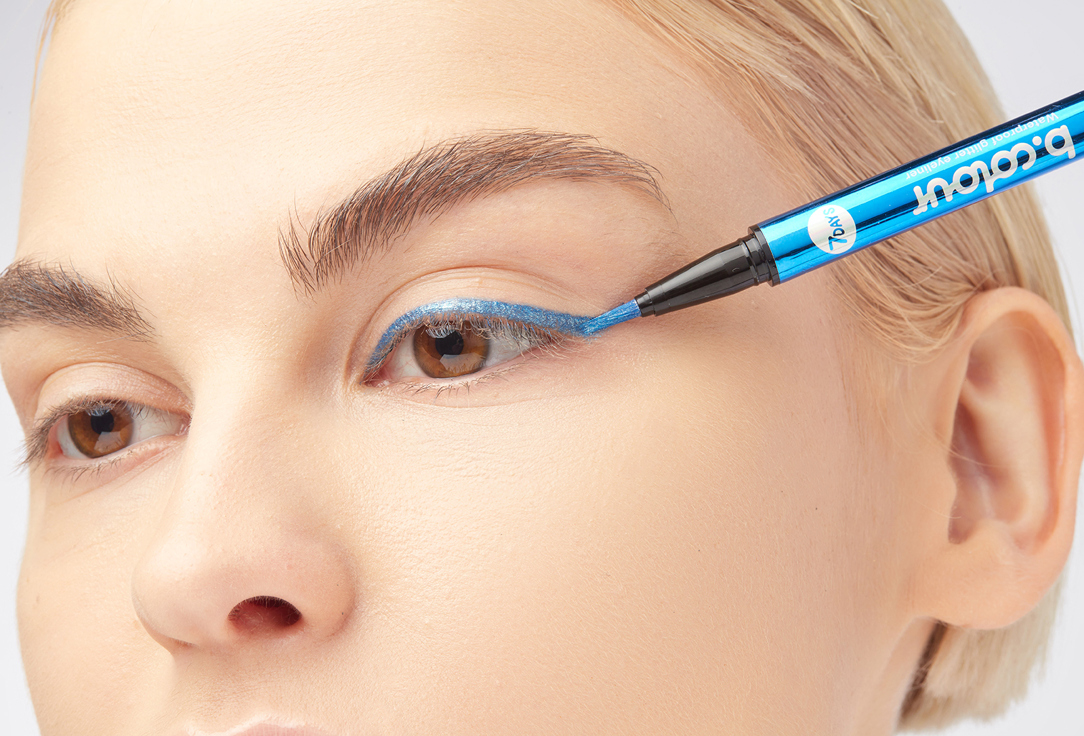7DAYS Waterproof Glitter Eyeliner b.colour Winter Edition