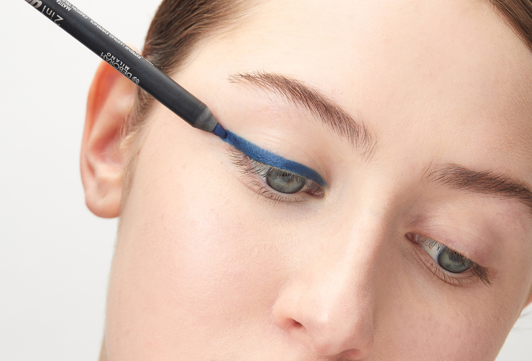 DEBORAH MILANO 2 in 1 gel eye pencil Kajal & eyeliner 09, Deep blue 1.4 g DEBORAH MILANO 2 in 1 gel eye pencil Kajal & eyeliner