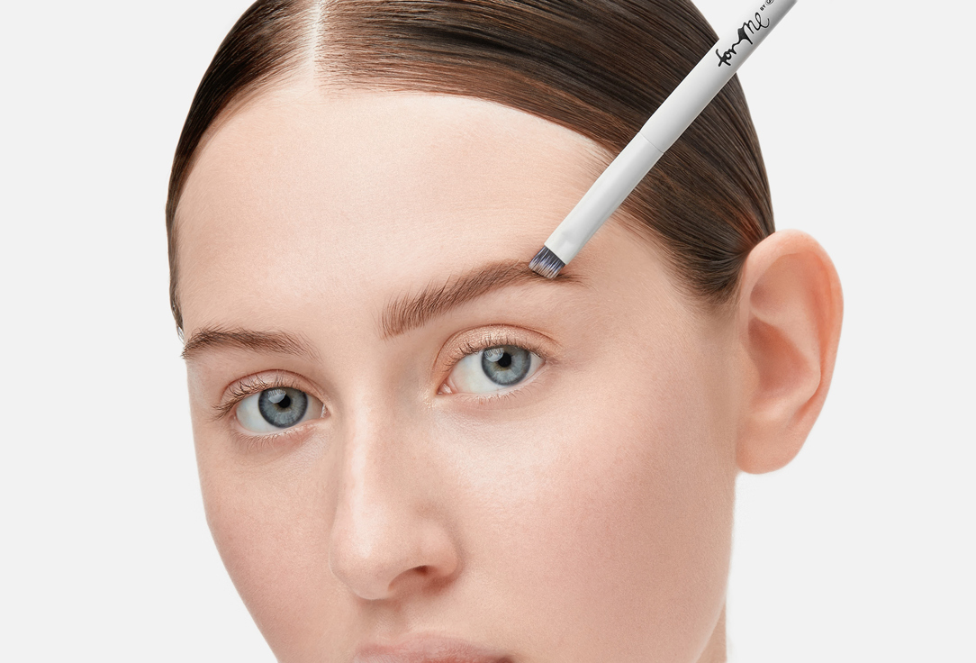 For me by gold apple Double-ended makeup brush Eyebrow brush