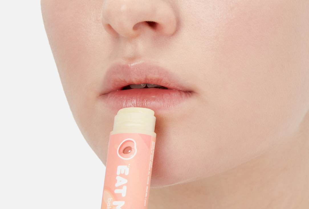 EAT MY Увлажняющий Бальзам для губ SPF 30 Iced peach & lychee 4.8 г EAT MY Увлажняющий Бальзам для губ SPF 30 Iced peach & lychee