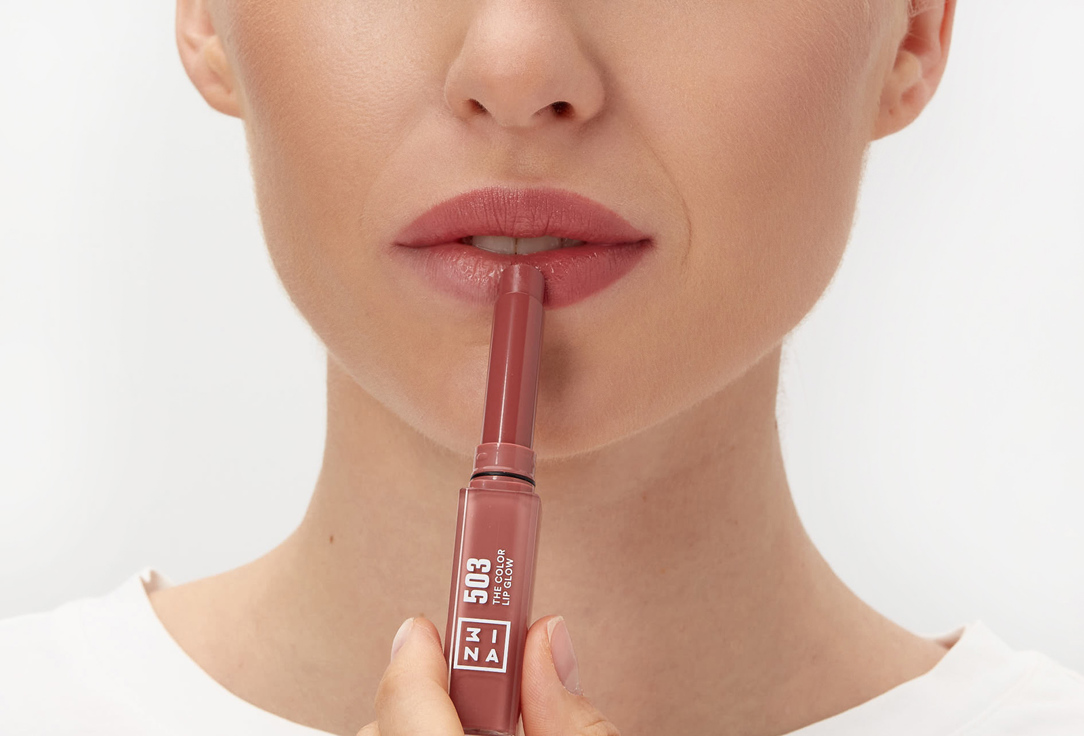 3INA Glowy, Moisturizing lipstick The Color Lip Glow