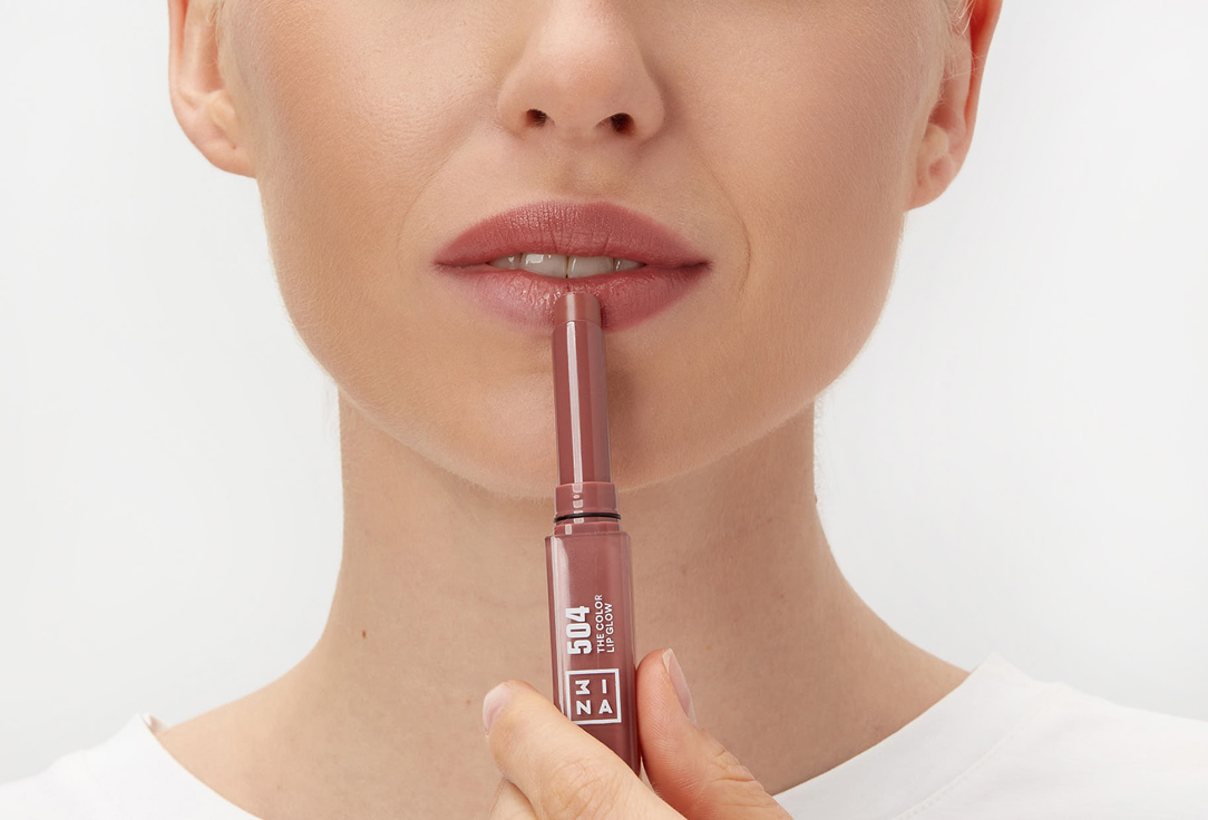 3INA Увлажняющая помада для губ The Color Lip Glow 504 1.6 г 3INA Увлажняющая помада для губ The Color Lip Glow