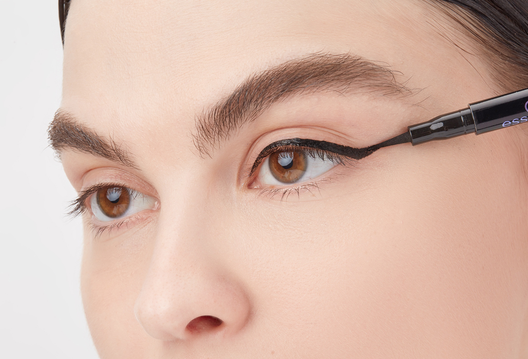 essence liner pen super fine 01, Deep black 1 ml essence liner pen super fine
